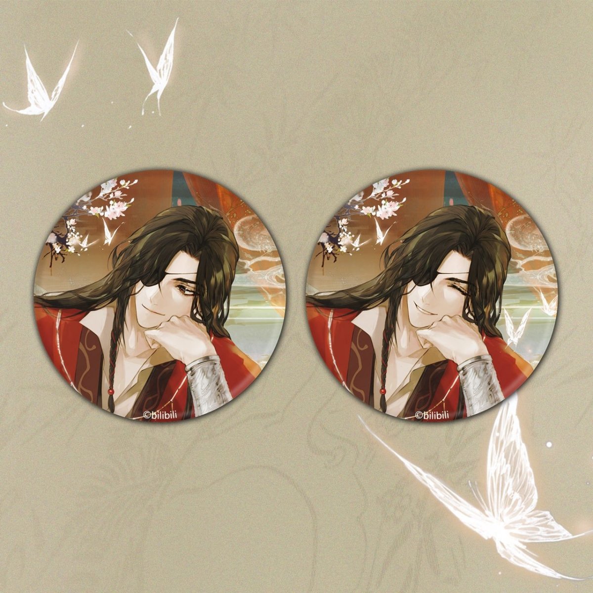 Heaven official's blessing Tian Guan Ci Fu Pin Badge shops Set STARember