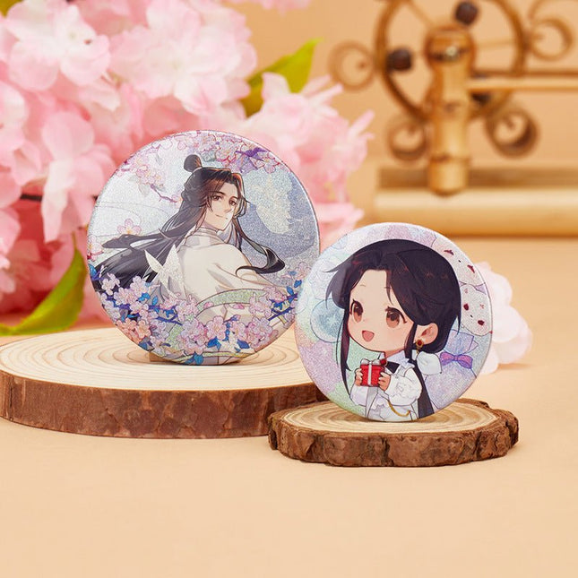 Heaven Official's Blessing | Tian Guan Ci Fu Yao Ye Hua Jian & Wu Hou Mei Gui Badge Set BEMOE Anime Goods - FUNIMECITY