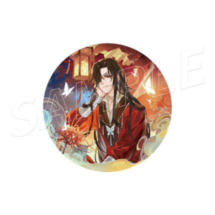 Heaven Official's Blessing | Tian Guan Ci Fu Yao Ye Hua Jian & Wu Hou Mei Gui Badge Set BEMOE Anime Goods - FUNIMECITY