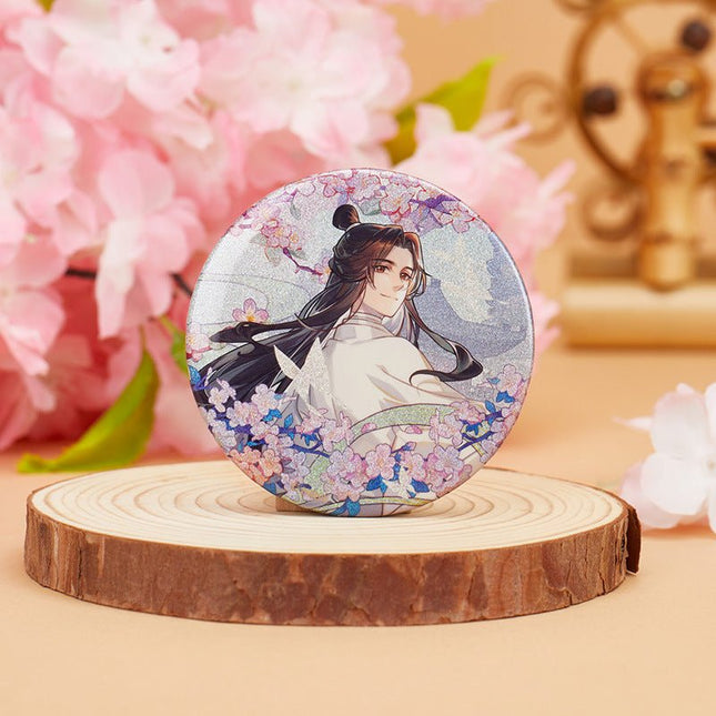 Heaven Official's Blessing | Tian Guan Ci Fu Yao Ye Hua Jian & Wu Hou Mei Gui Badge Set BEMOE Anime Goods - FUNIMECITY