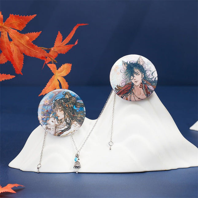 Heaven Official's Blessing | Tian Guan Ci Fu Yue Zhao Jiang Ye Badge Set BEMOE Anime Goods - FUNIMECITY