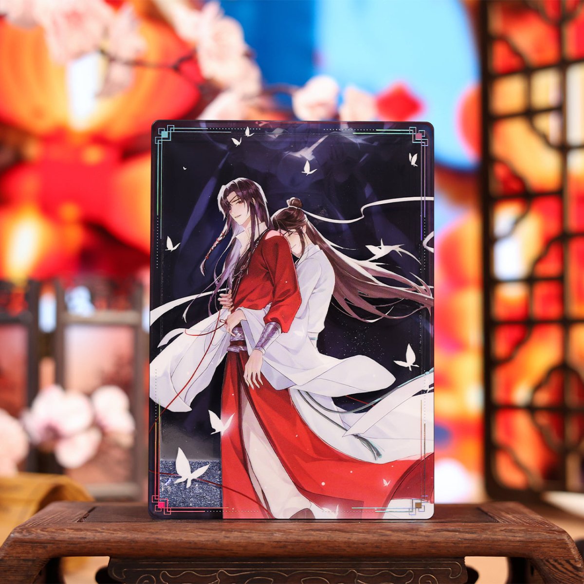 Heaven Officials Blessing Acrylic Standee, Desktop Ornament, Anime Merchandise, Semi-Transparent Background, High-Definition Printing, 10x15cm