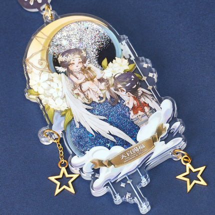 Heaven Official's Blessing | Yue Zhao Jiang Ye Chibi Pendant & Big Badge Bilibili Comic- FUNIMECITY