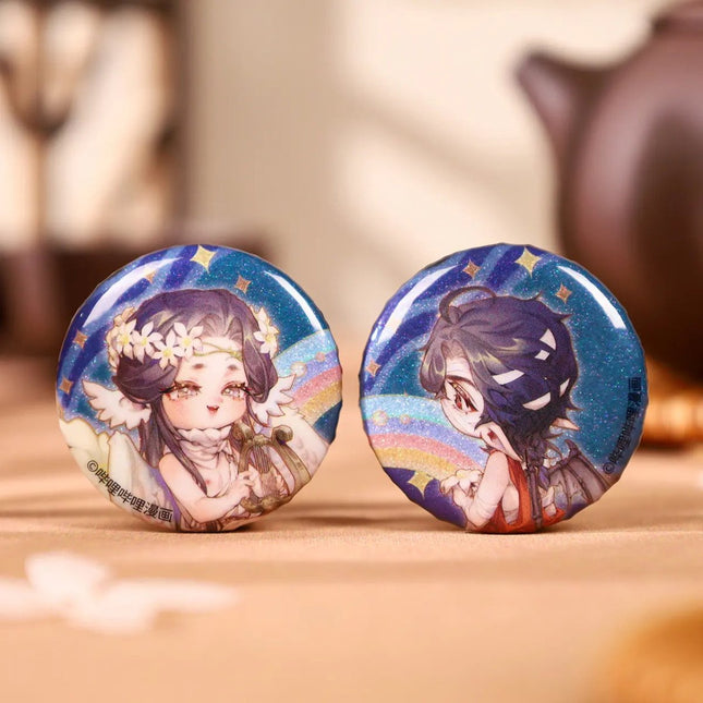 Heaven Official's Blessing | Yue Zhao Jiang Ye Mini Chibi Badge Set BEMOE Anime Goods - FUNIMECITY