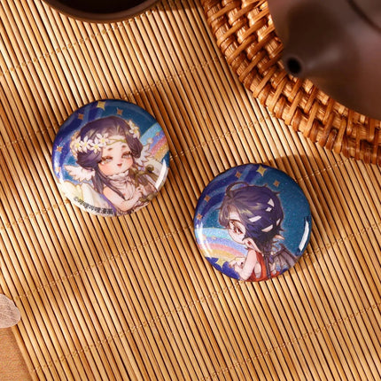 Heaven Official's Blessing | Yue Zhao Jiang Ye Mini Chibi Badge Set BEMOE Anime Goods - FUNIMECITY