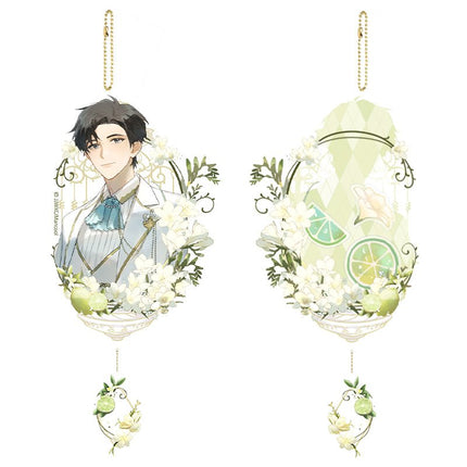 I Like Your Pheromones | Pendant & Acrylic Stand Figure & Holographic Ticket Set Man Ku- FUNIMECITY