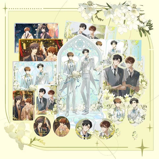 I Like Your Pheromones | Pendant & Acrylic Stand Figure & Holographic Ticket Set Man Ku- FUNIMECITY