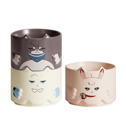 Link Click | Chibi Animals Cup Set Xingyunshi- FUNIMECITY