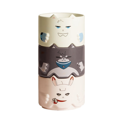 Link Click | Chibi Animals Cup Set Xingyunshi- FUNIMECITY