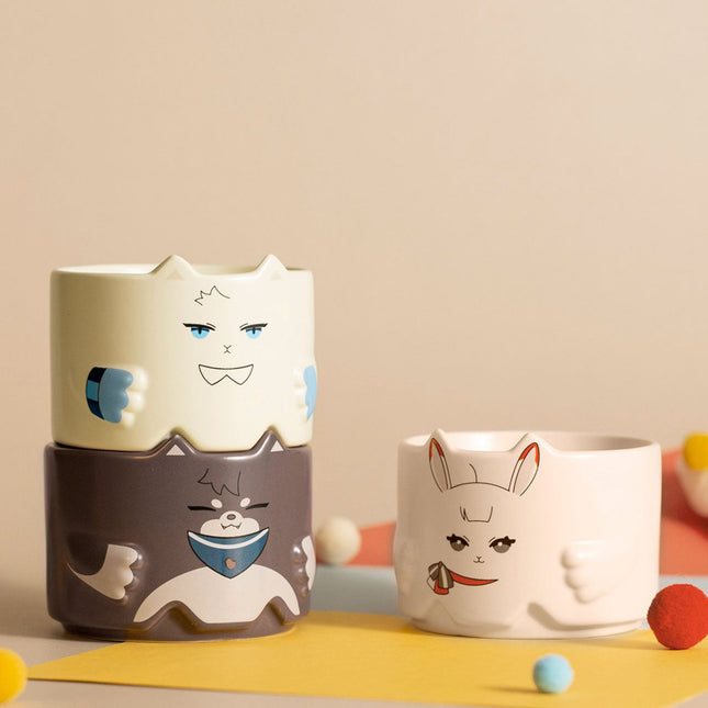 Link Click | Chibi Animals Cup Set Xingyunshi- FUNIMECITY