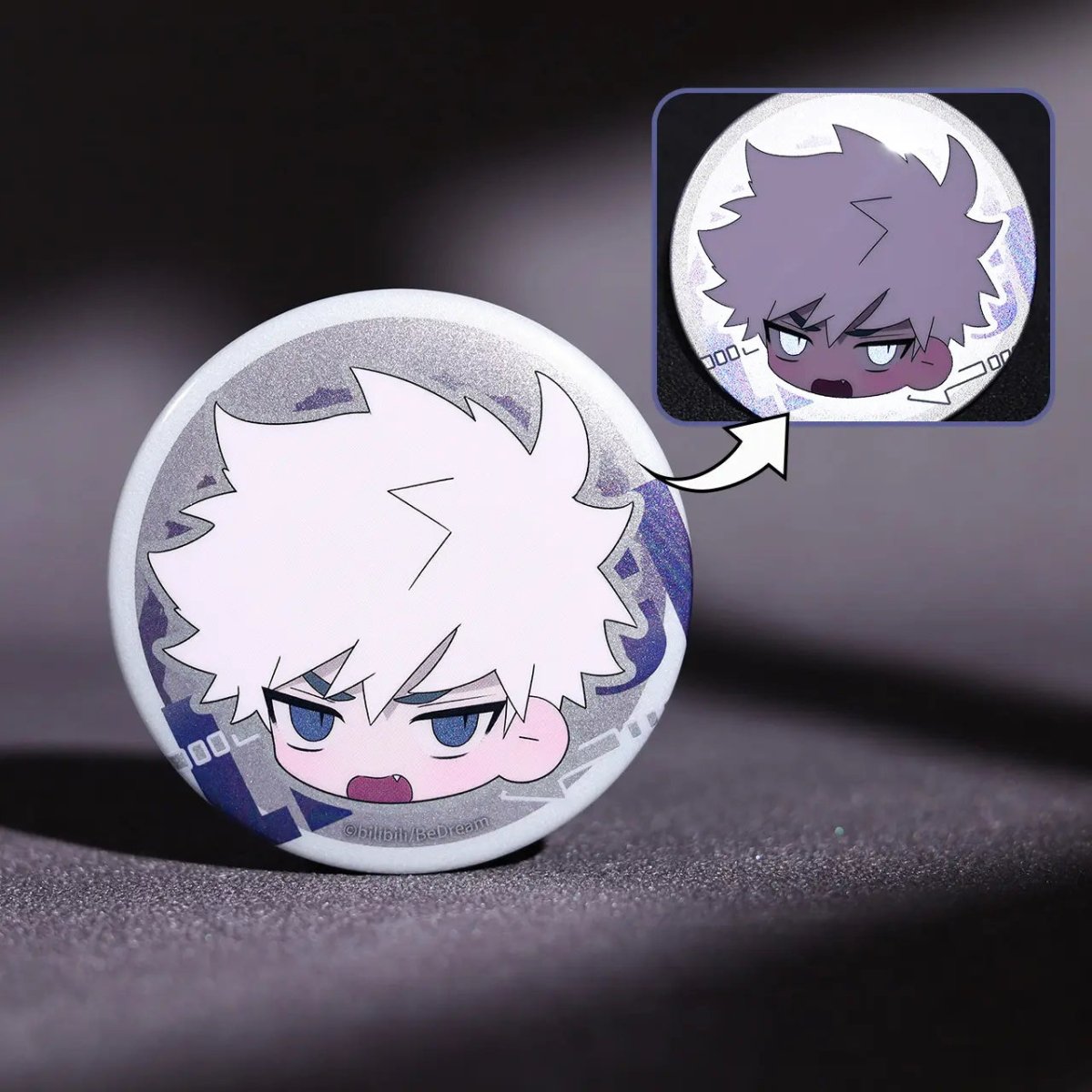 Link Click | Countdown Chibi Badge BEMOE FUNIMECITY Anime Goods