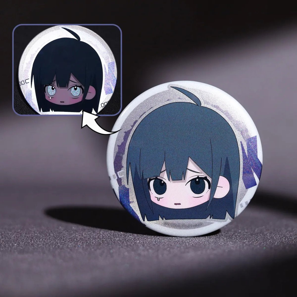 Link Click | Countdown Chibi Badge BEMOE FUNIMECITY Anime Goods
