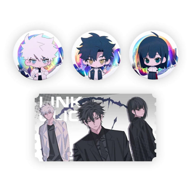 Link Click | Countdown Chibi Badge Set BEMOE- FUNIMECITY