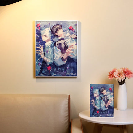 Link Click | Lan Zhong Ying Ying Framed Wall Art BEMOE- FUNIMECITY