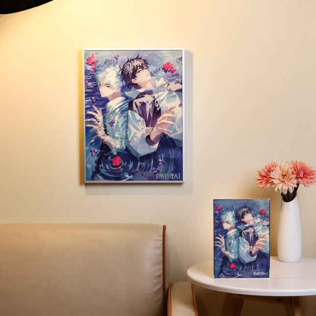Link Click | Lan Zhong Ying Ying Framed Wall Art BEMOE- FUNIMECITY