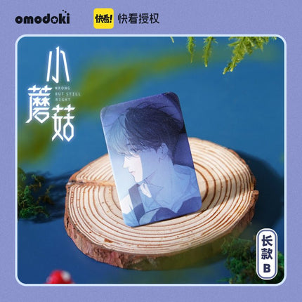 Little Mushroom | 3D Lenticular Card & Badge & Quicksand Standee Set omodoki- FUNIMECITY