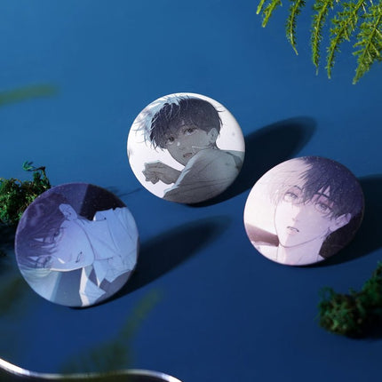 Little Mushroom | 3D Lenticular Card & Badge & Quicksand Standee Set omodoki- FUNIMECITY