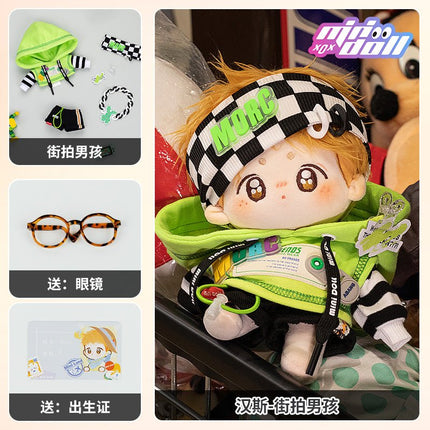 Minidoll 20 cm Plush Doll Clothes - Adorable Hans Collection MINIDOLL- FUNIMECITY