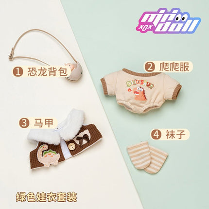 Minidoll 20cm Plush Doll Clothes - Dinosaur Theme MINIDOLL- FUNIMECITY