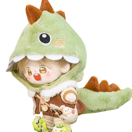 Minidoll 20cm Plush Doll Clothes - Dinosaur Theme MINIDOLL- FUNIMECITY