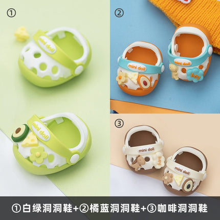 MiniDoll 20cm Plush Doll Shoes - Cute Hole Shoes Collection MINIDOLL- FUNIMECITY