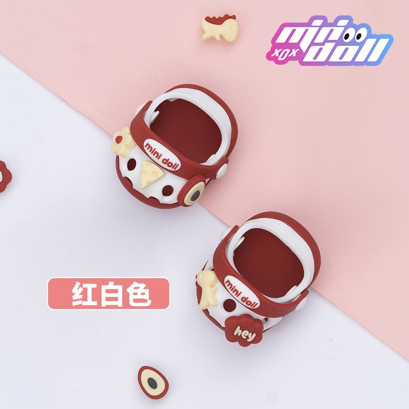 MiniDoll 20cm Plush Doll Shoes - Cute Hole Shoes Collection MINIDOLL- FUNIMECITY