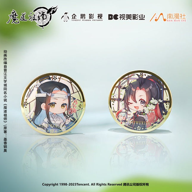 Mo Dao Zu Shi | Chun Hua Chibi Badge Set Nan Man She Anime Goods - FUNIMECITY