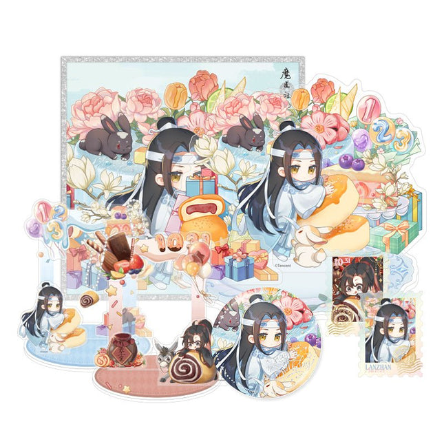 Mo Dao Zu Shi | Lan Wangji 2023 Chibi Birthday Set Nan Man She Anime Goods - FUNIMECITY