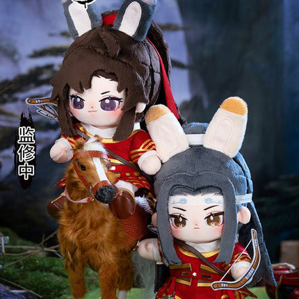 Mo Dao Zu Shi | Minidoll Wei Wuxian Lan Wangji Hunt Ver. 20cm Plush Doll Minidoll Plush Doll - FUNIMECITY