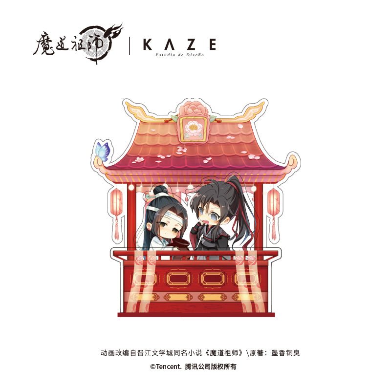 Mo Dao Zu Shi | Tan Lang Zui Jiu Chibi Acrylic Stand Figure & Badge KAZE- FUNIMECITY