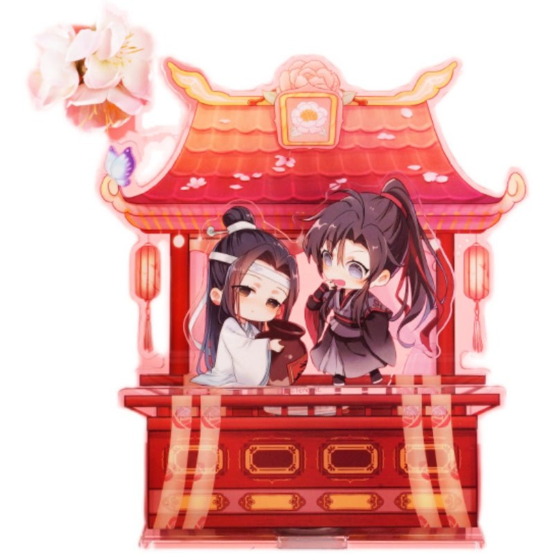 Mo Dao Zu Shi | Tan Lang Zui Jiu Chibi Acrylic Stand Figure & Badge KAZE- FUNIMECITY