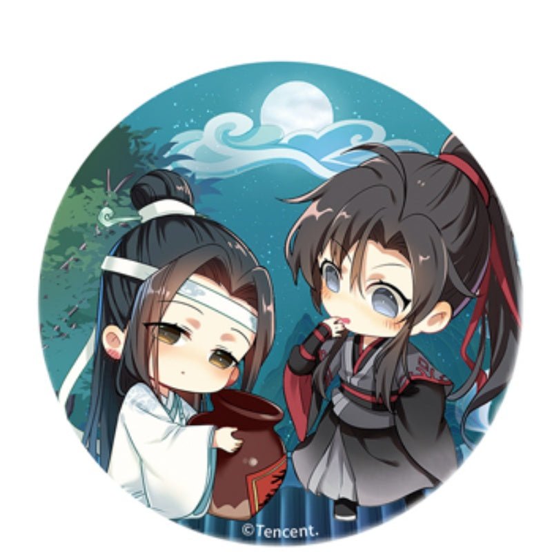 Mo Dao Zu Shi | Tan Lang Zui Jiu Chibi Acrylic Stand Figure & Badge KAZE- FUNIMECITY
