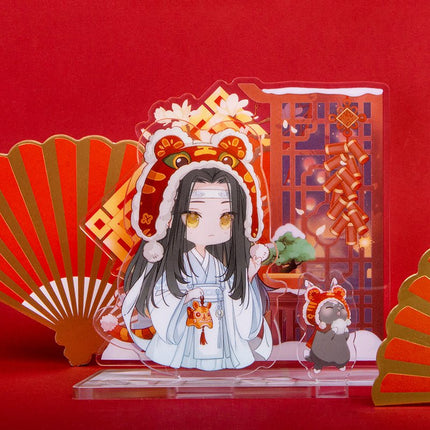 Mo Dao Zu Shi | Yin Jun Zhu Yun Acrylic Stand Figure & Badge & Pendant Set Nan Man She Anime Goods - FUNIMECITY