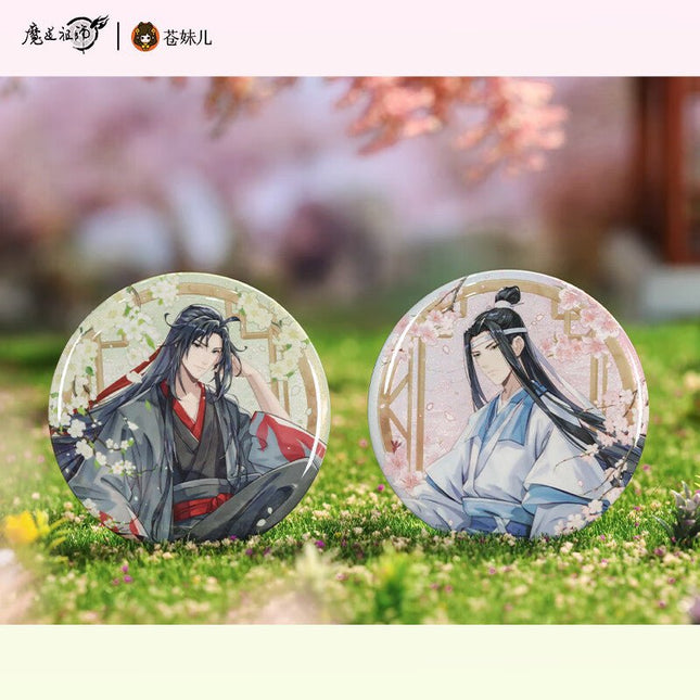 Mo Dao Zu Shi | You Yan Chun Xu Badge Set Cang Mei Er Anime Goods - FUNIMECITY