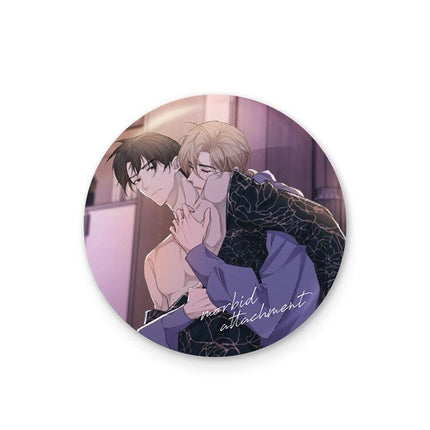 Morbid Attachment | Gou Bing Qi Bo Yan Ji Wang Big Badge Nan Man She Anime Goods - FUNIMECITY GouBing - Badge - Xi Sha