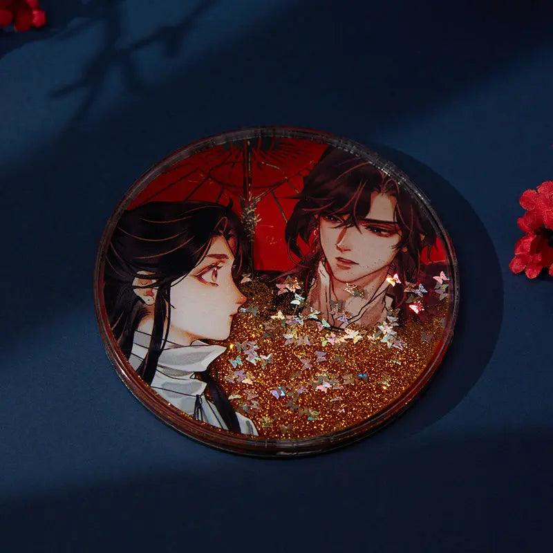 TGCF Heaven Official's Blessing | Glass Cup with Coasters Bilibili- FUNIMECITY Manhua-TGCF-Cup With Pads