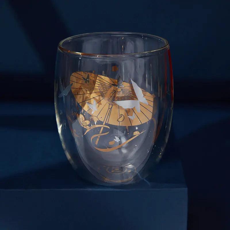 TGCF Heaven Official's Blessing | Glass Cup with Coasters Bilibili- FUNIMECITY Manhua-TGCF-Cup With Pads