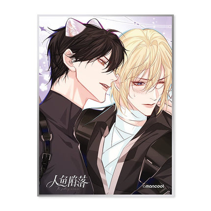 The Falling Merman | Badge & Art Card & Pendant Man Ku- FUNIMECITY