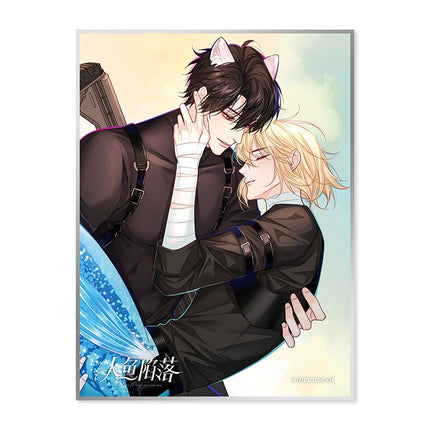 The Falling Merman | Badge & Art Card & Pendant Man Ku- FUNIMECITY