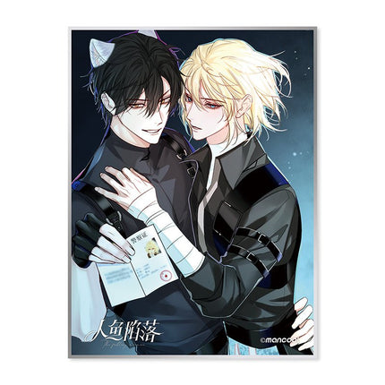 The Falling Merman | Badge & Art Card & Pendant Man Ku- FUNIMECITY