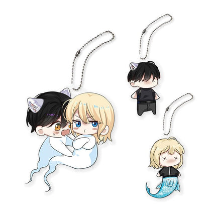 The Falling Merman | Badge & Art Card & Pendant Man Ku- FUNIMECITY