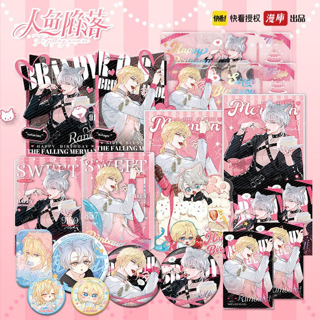 The Falling Merman | Birthday Dessert Set Man Ku- FUNIMECITY