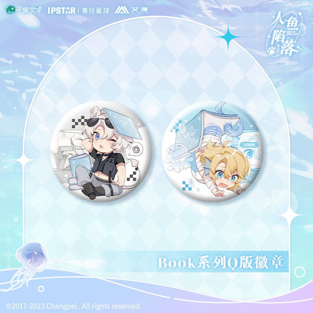 The Falling Merman | BOOK Chibi Badge Set Aimon- FUNIMECITY