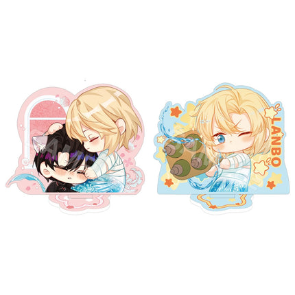 The Falling Merman | Chibi Acrylic Stand Figure & Badge Set XINGHEDONGMAN- FUNIMECITY