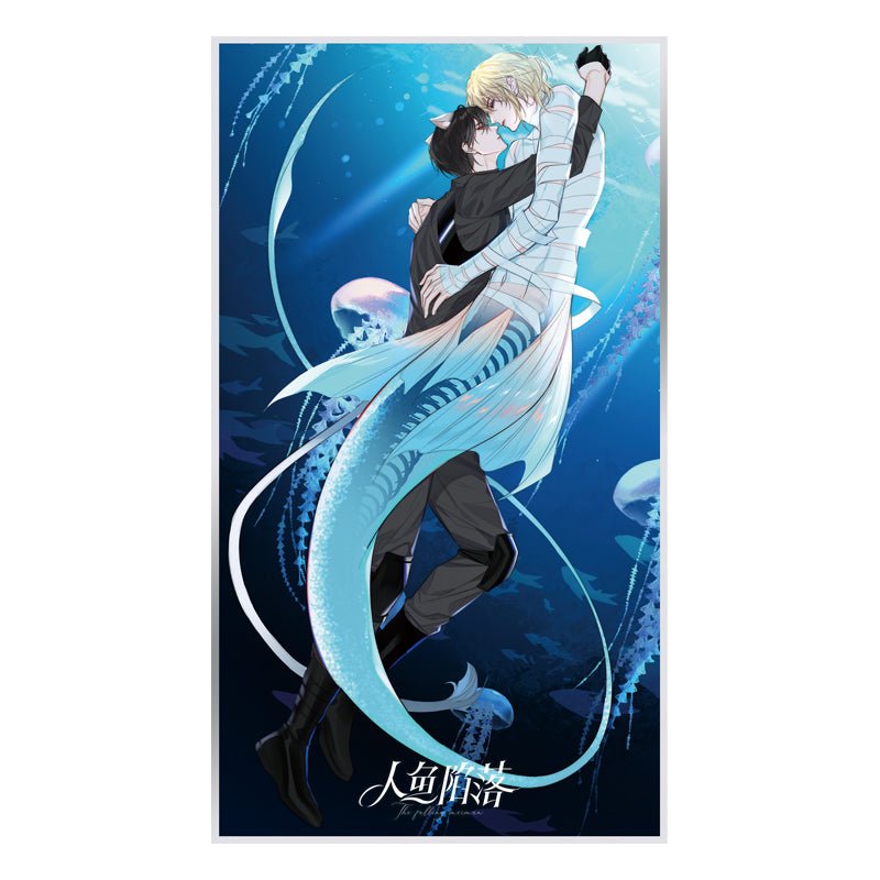 The Falling Merman | Deep Ocean Shikishi Board Set Kuai Kan 