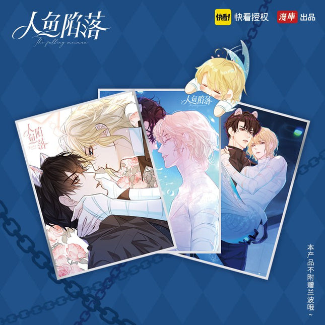 The Falling Merman | Deep Ocean Shikishi Board Set Kuai Kan Anime Goods - FUNIMECITY
