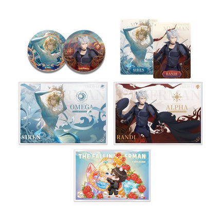 The Falling Merman | Jia Mian Series Shikishi Board & Badge Set MOF Anime Goods - FUNIMECITY