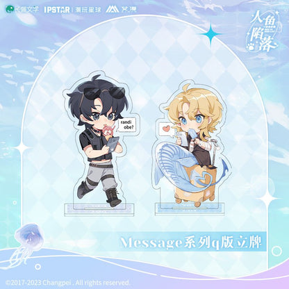 The Falling Merman | MESSAGE Chibi Acrylic Stand Figure Aimon- FUNIMECITY