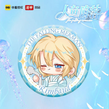The Falling Merman | Zhua Wei Ba Chibi Badge Set Man Ku- FUNIMECITY