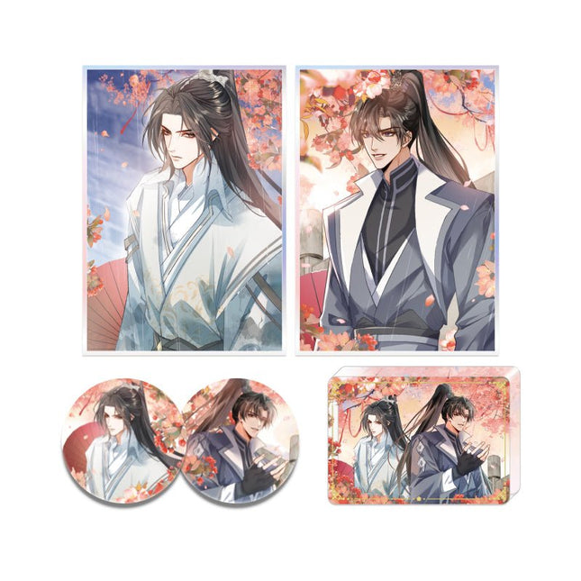 The Husky and His White Cat Shizun | Hai Tang Wei Yu Shikishi Board & Quicksand Standee & Badge Set MOF- FUNIMECITY